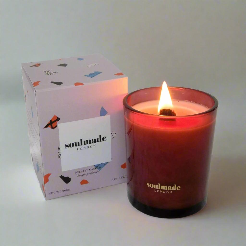 Basil & Neroli Blossom Candle by Soulmade.