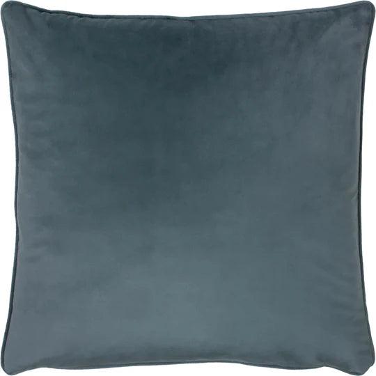 Opulence Soft Velvet Cushion Petrol.