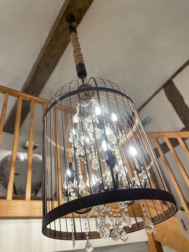 Bird Cage Chandelier Light - Persora